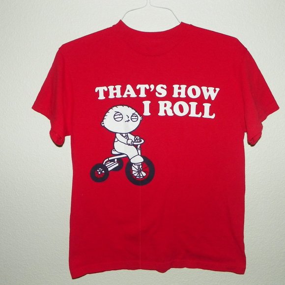 Unknown Other - Red T Shirt Men M Boy XL Short Sleeve